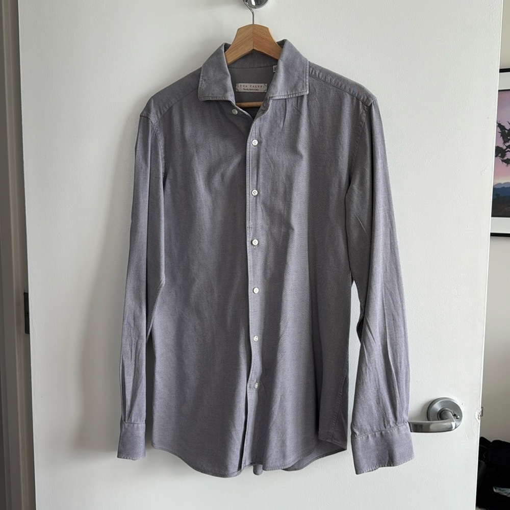 Luca Faloni Men's Dress Shirt
